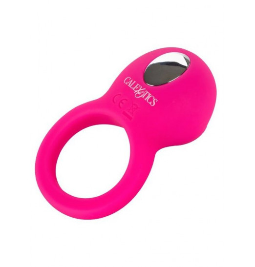 Ярко-розовое эрекционное кольцо Silicone Rechargeable Teasing Tongue Enhancer Ярко-розовое эрекционное кольцо Silicone Rechargeable Teasing Tongue Enhancer