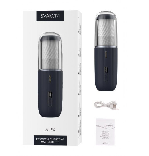 Автоматический мастурбатор с голосовым сопровождением Alex Автоматический мастурбатор с голосовым сопровождением Alex