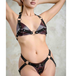 Бордовый лиф Ladys Arsenal с колечками