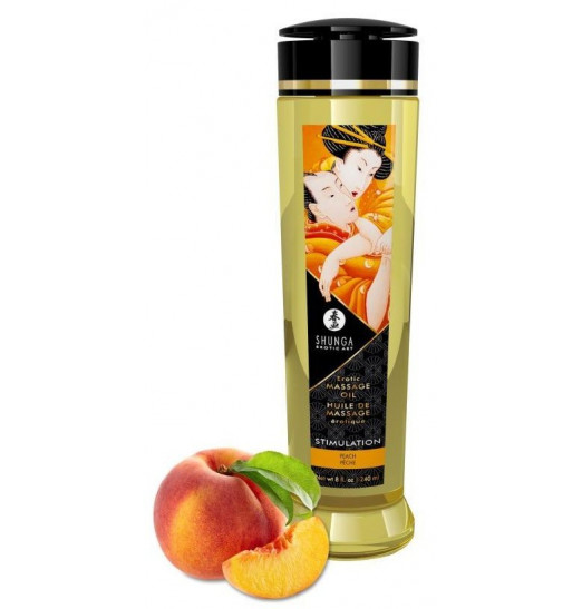 Массажное масло для тела с ароматом персика Stimulation - 240 мл. Массажное масло для тела с ароматом персика Stimulation - 240 мл.
