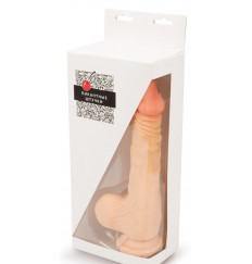 Телесный реалистичный ротатор - 25 см.