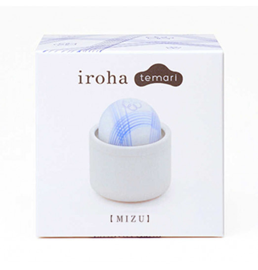 Белый вибромассажёр Temari Mizu