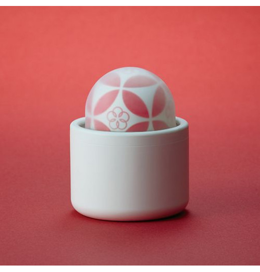 Белый вибромассажёр Temari Hana