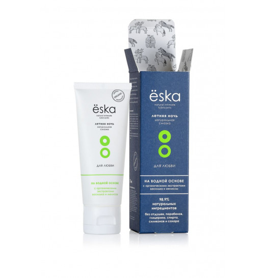 Лубрикант Ёska  Летняя ночь  на водной основе - 75 мл.