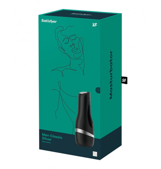 Мастурбатор Satisfyer Men Classic Silver Мастурбатор Satisfyer Men Classic Silver