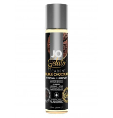 Лубрикант с ароматом шоколада JO GELATO DECADENT DOUBLE CHOCOLATE - 30 мл.