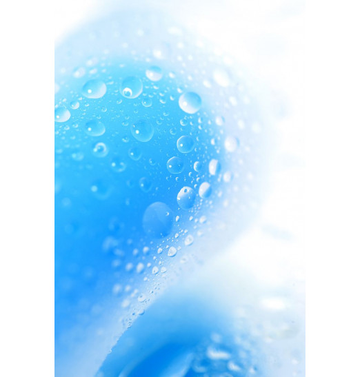 Голубая, светящаяся в темноте анальная втулка Kyle Glow - 10 см.