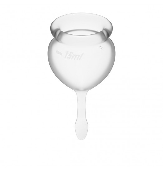 Набор прозрачных менструальных чаш Feel good Menstrual Cup Набор прозрачных менструальных чаш Feel good Menstrual Cup