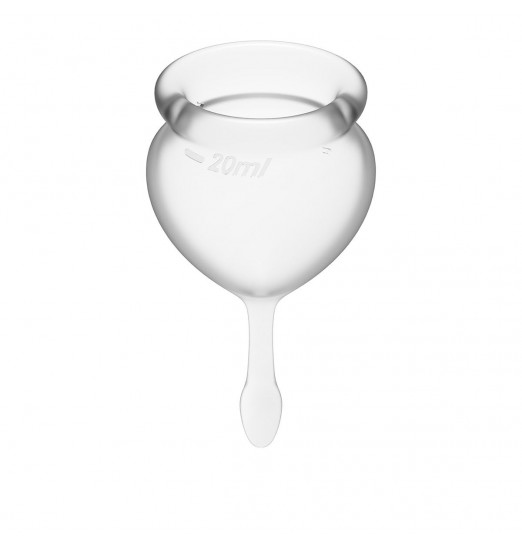 Набор прозрачных менструальных чаш Feel good Menstrual Cup Набор прозрачных менструальных чаш Feel good Menstrual Cup