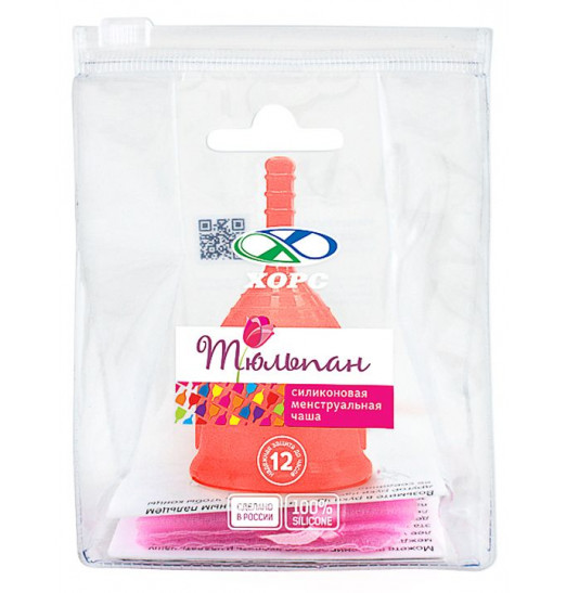 Красная менструальная чаша размера L Красная менструальная чаша размера L