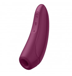 Бордовый вакуум-волновой стимулятор Satisfyer Curvy 1+