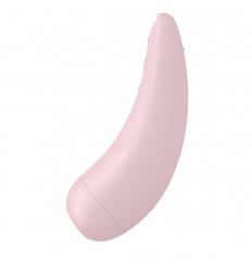 Розовый вакуум-волновой стимулятор Satisfyer Curvy 2+