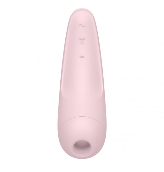 Розовый вакуум-волновой стимулятор Satisfyer Curvy 2+