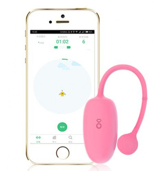 Розовый тренажер Кегеля Magic Kegel Coach