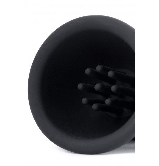 Черные виброприсоски-стимуляторы на соски