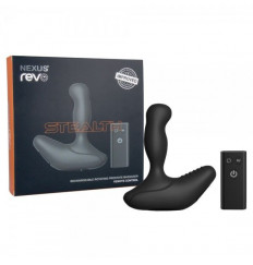 Черный вибромассажер простаты NEXUS REVO STEALTH