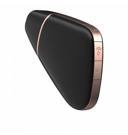 Черный вакуум-волновой вибростимулятор Satisfyer Love Triangle