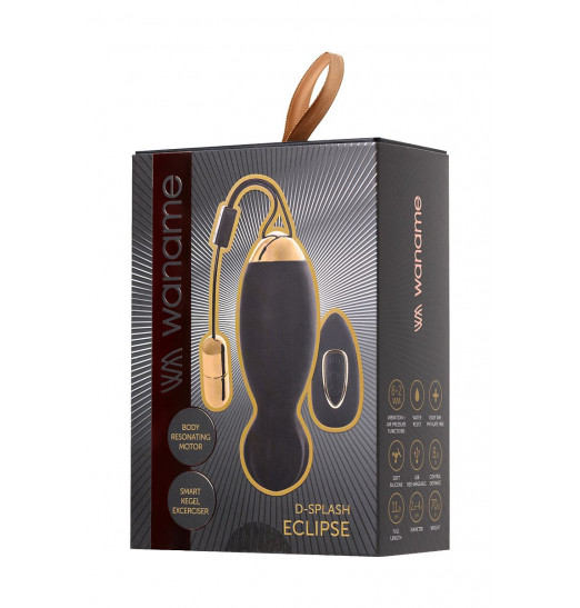 Черный тренажер Кегеля WANAME D-SPLASH Eclipse