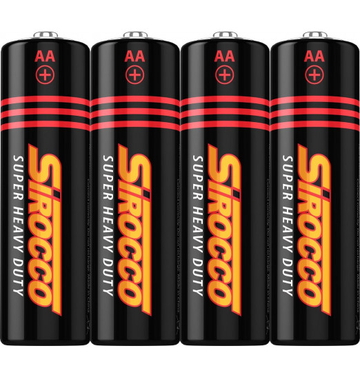 Батарейки Sirocco типа АА - 4 шт.