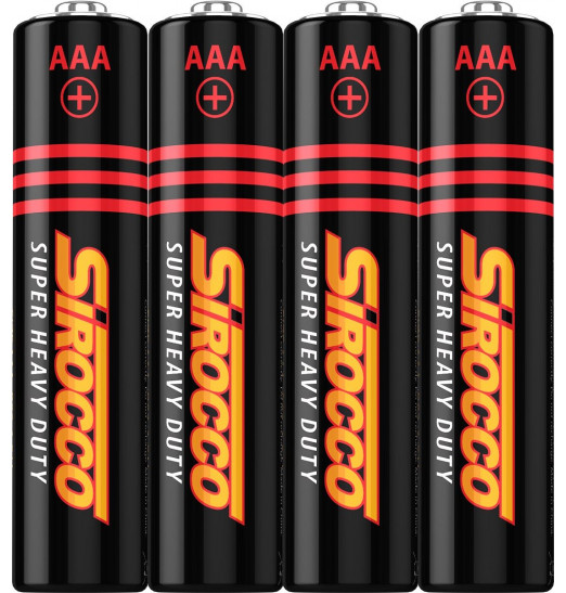 Батарейки Sirocco типа ААА - 4 шт.