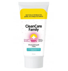 Очищающий гель с антибактериальным эффектом CleanCare Family - 75 мл.