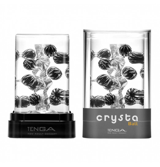 Прозрачный мастурбатор Tenga Crysta Ball