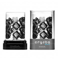 Прозрачный мастурбатор Tenga Crysta Bloc