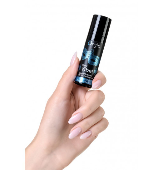 Гель для массажа ORGIE Sexy Vibe Liquid Vibrator с эффектом вибрации - 15 мл.