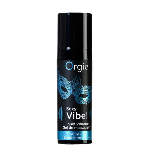 Гель для массажа ORGIE Sexy Vibe Liquid Vibrator с эффектом вибрации - 15 мл.
