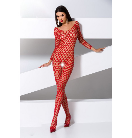 Комбинезон-чулок в кружочек