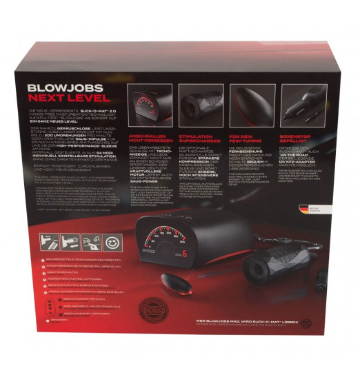 Автоматический мастурбатор с пультом ДУ Suck-O-Mat 2.0