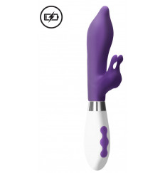 Фиолетовый вибратор-кролик Adonis - 22 см.