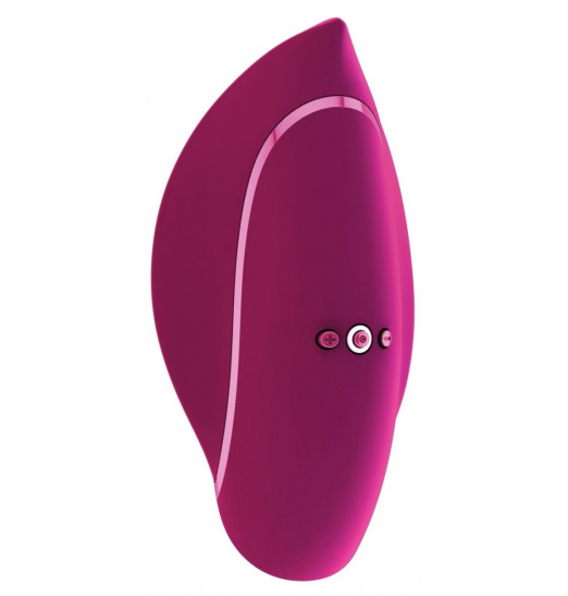 Розовый клиторальный стимулятор Minu