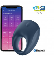 Эрекционное кольцо Satisfyer Strong One с возможностью управления через приложение