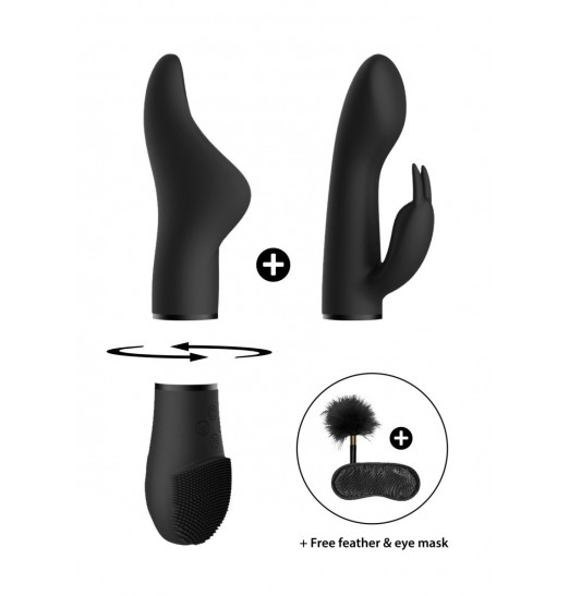 Черный эротический набор Pleasure Kit №1