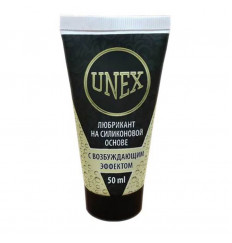 Лубрикант на силиконовой основе с возбуждающим эффектом UNEX - 50 мл.