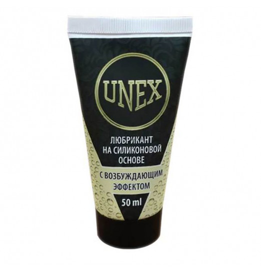 Лубрикант на силиконовой основе с возбуждающим эффектом UNEX - 50 мл.