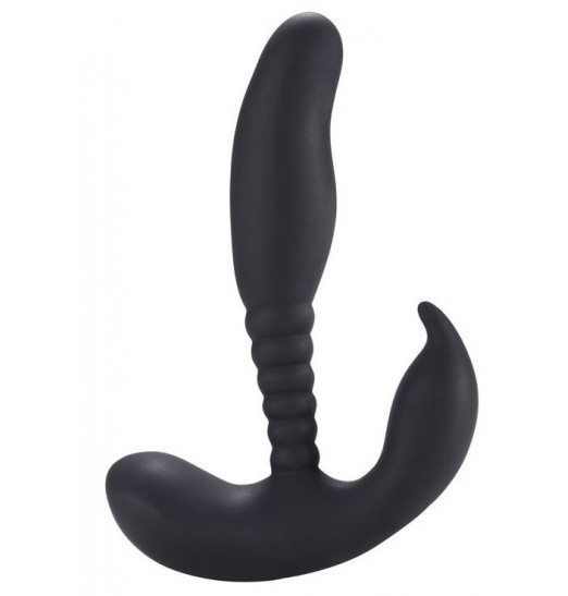 Черный стимулятор простаты Anal Pleasure Dual Vibrating Prostate Stimulator - 13,5 см. Черный стимулятор простаты Anal Pleasure Dual Vibrating Prostate Stimulator - 13,5 см.