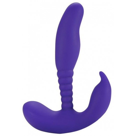 Фиолетовый стимулятор простаты Anal Pleasure Dual Vibrating Prostate Stimulator - 13,5 см. Фиолетовый стимулятор простаты Anal Pleasure Dual Vibrating Prostate Stimulator - 13,5 см.