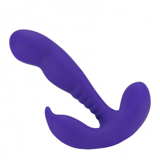 Фиолетовый стимулятор простаты Anal Vibrating Prostate Stimulator with Rolling Ball - 13,3 см. Фиолетовый стимулятор простаты Anal Vibrating Prostate Stimulator with Rolling Ball - 13,3 см.