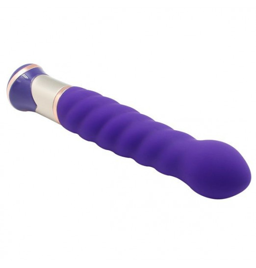 Фиолетовый вибратор-ротатор ECSTASY Deluxe Charismatic Vibe - 21 см. Фиолетовый вибратор-ротатор ECSTASY Deluxe Charismatic Vibe - 21 см.