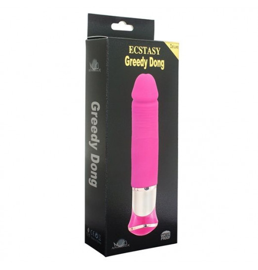 Ярко-розовый перезаряжаемый вибратор ECSTASY Deluxe Greedy Dong - 19,5 см. Ярко-розовый перезаряжаемый вибратор ECSTASY Deluxe Greedy Dong - 19,5 см.