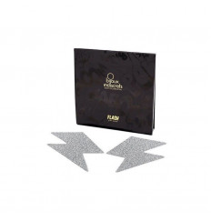 Серебристые пэстисы-молнии Flash