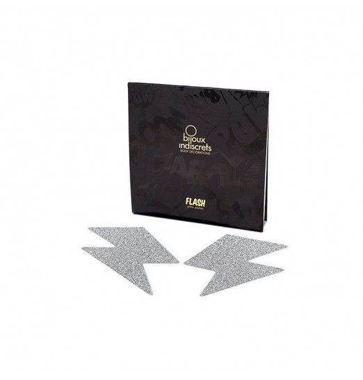 Серебристые пэстисы-молнии Flash