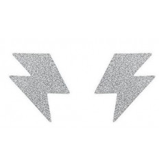 Серебристые пэстисы-молнии Flash