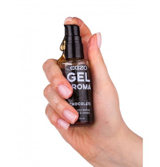 Интимный лубрикант Egzo Aroma с ароматом шоколада - 50 мл. Интимный лубрикант Egzo Aroma с ароматом шоколада - 50 мл.