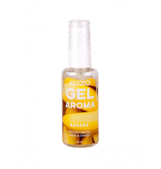 Интимный лубрикант Egzo Aroma с ароматом банана - 50 мл.