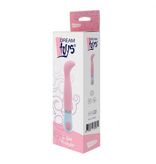 Розовый G-стимулятор G-SPOT WRANGLER с вибрацией Розовый G-стимулятор G-SPOT WRANGLER с вибрацией