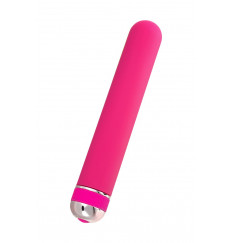 Розовый нереалистичный вибратор Mastick - 18 см.