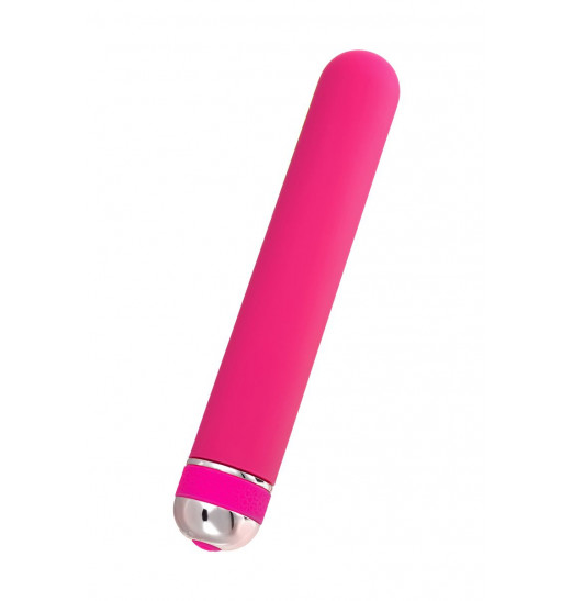 Розовый нереалистичный вибратор Mastick - 18 см.